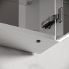 Зеркало-шкаф Sancos Evoke SC80100 100х70 подвесной цвет серый